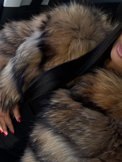 PARIS FUR JACKET - GOLDEN