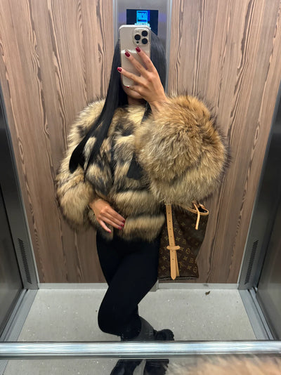 PARIS FUR JACKET - GOLDEN