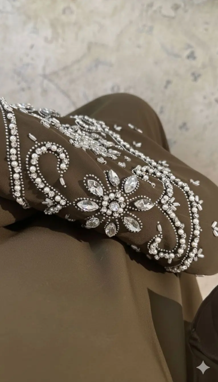 Diamond Kimono - Brown