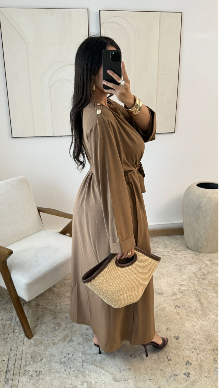 Amore Dress - Caramel