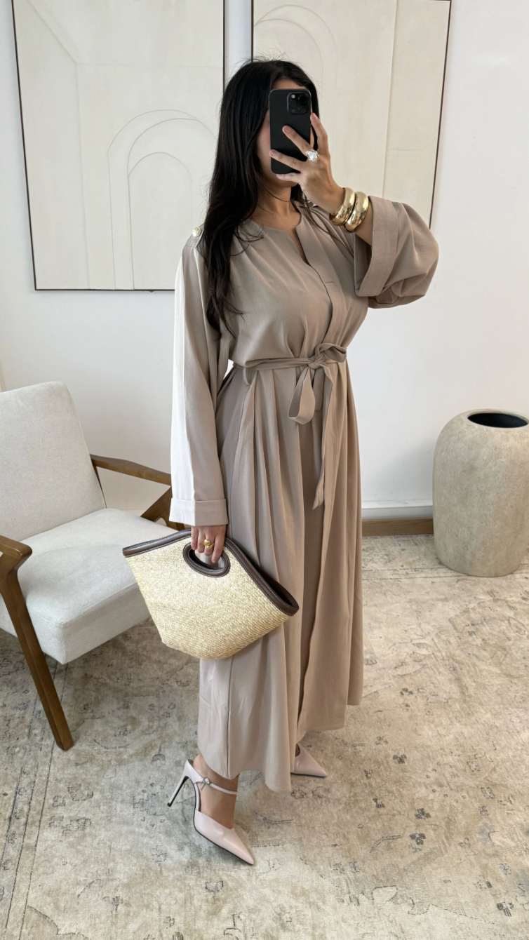 Amore Dress - Taupe