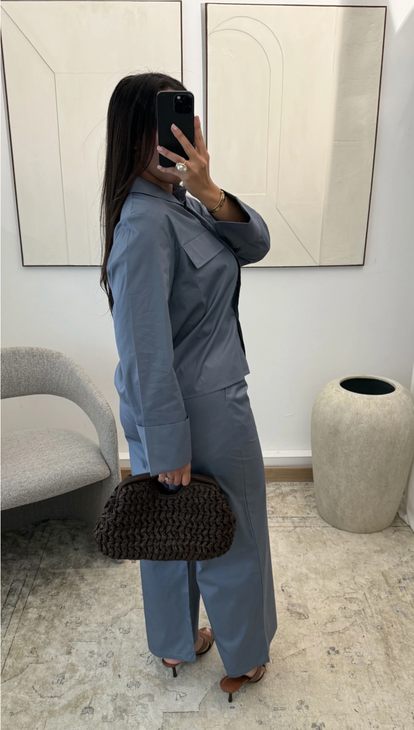 Amore Two-Piece - Dark blue