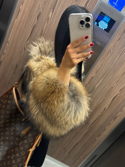 PARIS FUR JACKET - GOLDEN