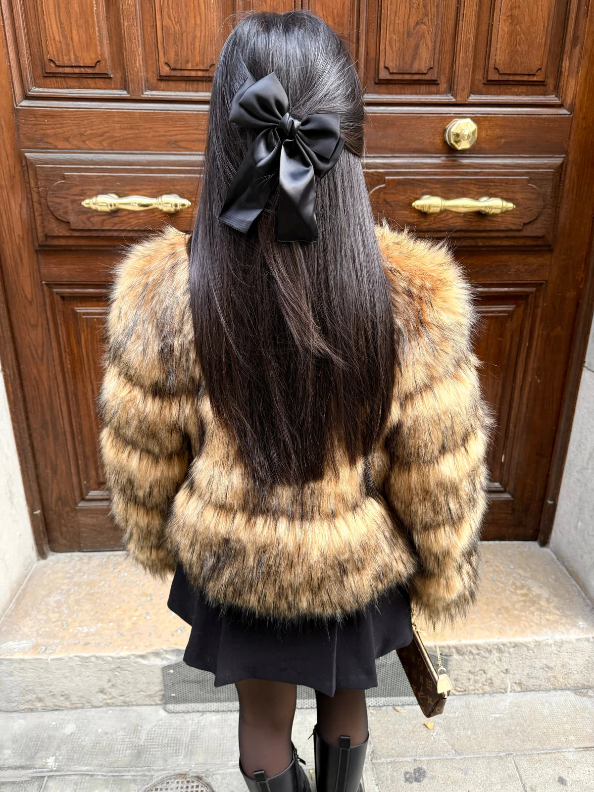PARIS FUR JACKET - GOLDEN