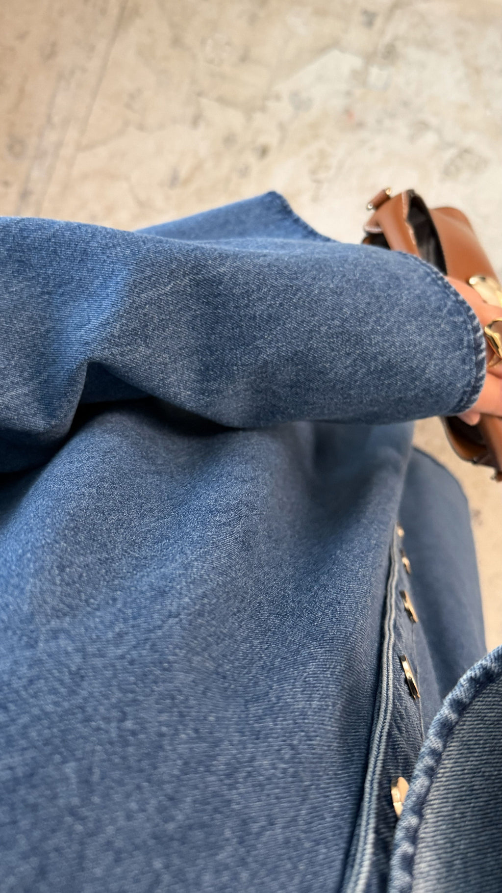 Amore - Blue Denim Dress