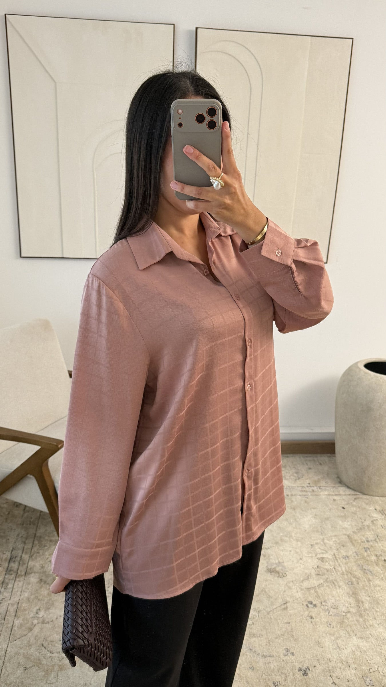 Amore - Rose Checkered Flannel