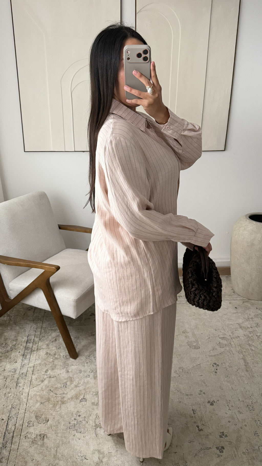 Amore - Light Pink Pants Suit