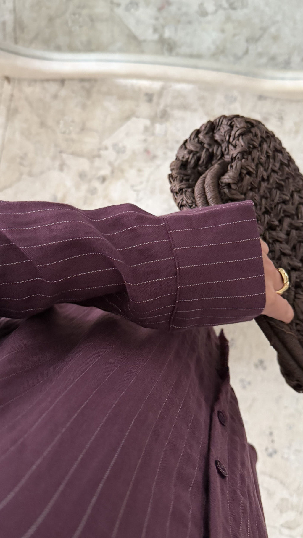 Amore - Wine Red Pants Suit
