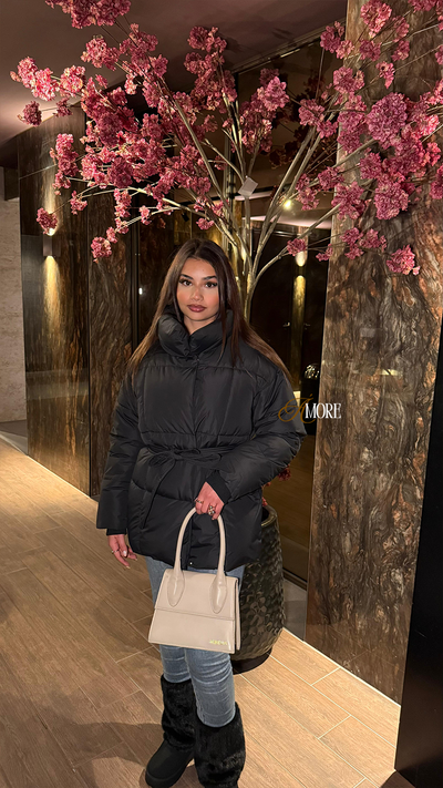 AMORE PUFFER - BLACK