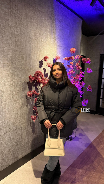 AMORE PUFFER - BLACK