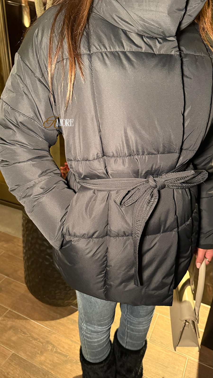 AMORE PUFFER - BLACK