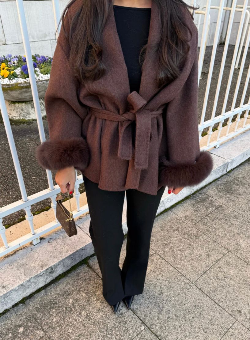 WOOLCOAT + PARIS FUR JACKET + FREE NECKLACE